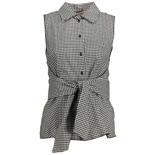 Kocca Black Cotton Women Shirt Kocca