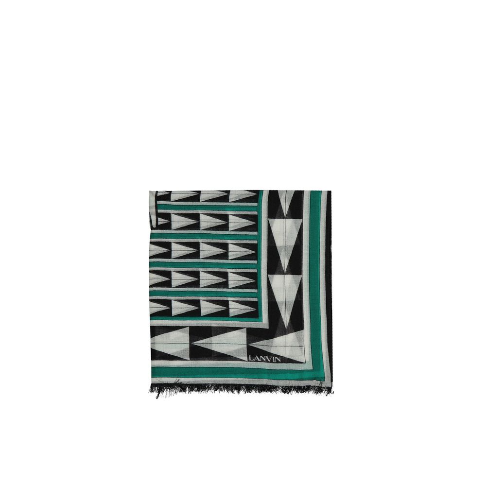 Lanvin Bicolor Wool Scarf1728,75611013280,Accessories,Bicolor,Lanvin,New with tags,Scarves - Accessories,Scarves - Scarves - Accessories,Women