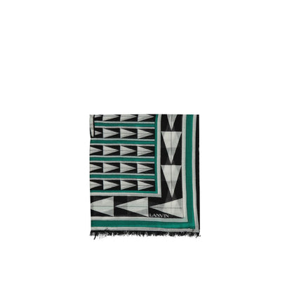 Lanvin Bicolor Wool Scarf1728,75611013280,Accessories,Bicolor,Lanvin,New with tags,Scarves - Accessories,Scarves - Scarves - Accessories,Women