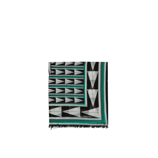 Lanvin Bicolor Wool Scarf1728,75611013280,Accessories,Bicolor,Lanvin,New with tags,Scarves - Accessories,Scarves - Scarves - Accessories,Women