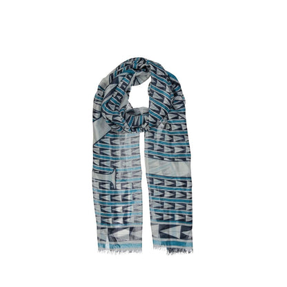 Lanvin Blue Wool Scarf1728,75611013280,Accessories,Blue,Lanvin,New with tags,Scarves - Accessories,Scarves - Scarves - Accessories,Women