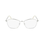Lanvin Gray Metal Frames for Women LNV2103-47, 54/16/140 mm, sleek grey metal design.