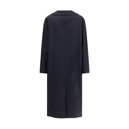 Lardini Black Cashmere Coat