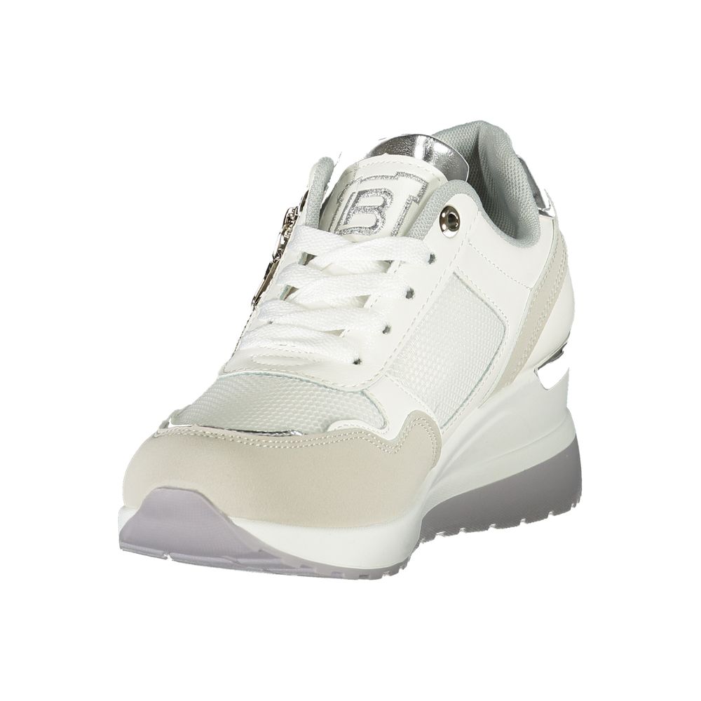 Laura Biagiotti Brown Synthetic Women Sneaker with ergonomic design and 4 cm heel