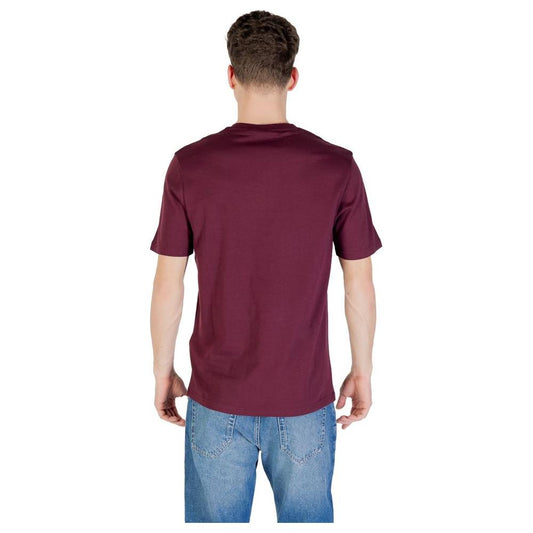 Lyle & Scott Lyle & Scott Bordeaux Cotton T-Shirt LY-16584000129-IT44 | S 1728,71956299936,Bordeaux,Clothing,IT42 | XS,IT44 | S,Lyle & Scott,Men,Men - Clothing,New with tags,T-Shirts - Men - Clothing
