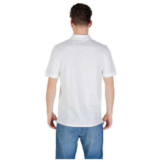 Lyle & Scott White Cotton Polo Shirt
