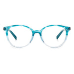 M Missoni Green Acetate Frames for women with stylish design, lens size 51mm, bridge 17mm, temple 140mm, made from acetate material.