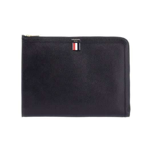 Thom Browne leather large document holder