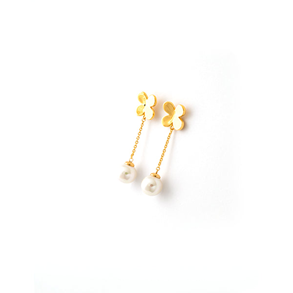 MAJORICA JEWELRY Mod. 16593.01.1.000.010.1 gold earrings with pearls