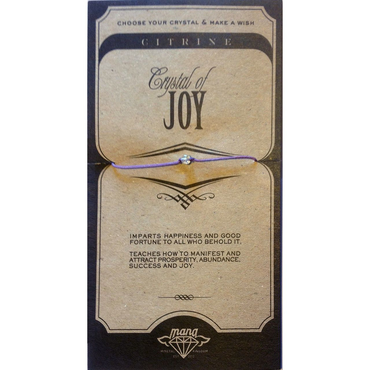 MANA Mod. CITRINE/JOY - 5pcs