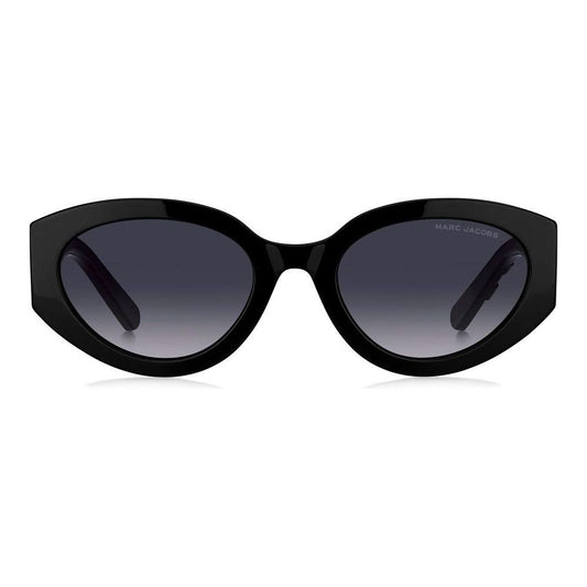 Black acetate sunglasses for ladies by MARC JACOBS MOD. MARC 694_G_S with gradient lenses.