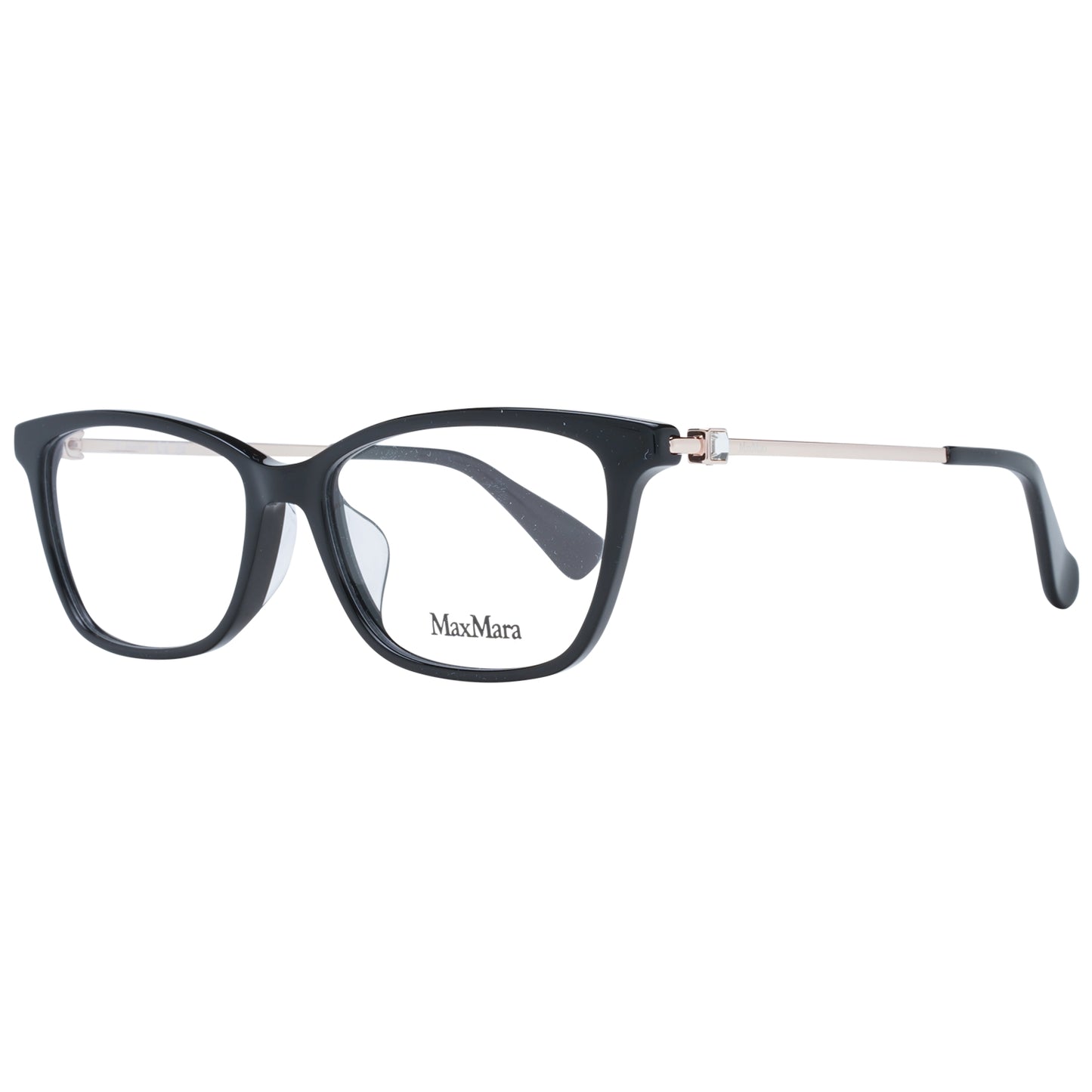 Elegant woman's eyeglasses MAX MARA MOD. MM5086-D 54001 in black frame.