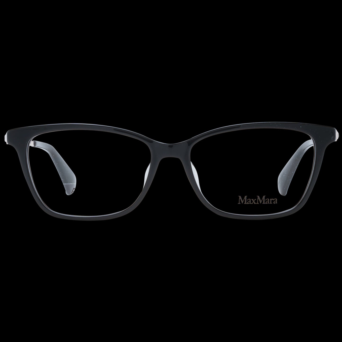 MAX MARA MOD. MM5086-D 54001 women's eyeglasses in black, elegant fashion eyewear for ladies.
