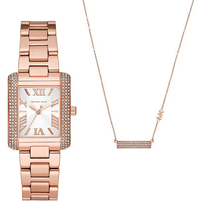 MICHAEL KORS Mod. EMERY Special Pack + Necklace-0
