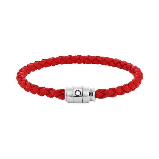 MONTBLANC LEATHER Mod. STEEL 3 RINGSBracelet,LEATHER GOODS,Unisex