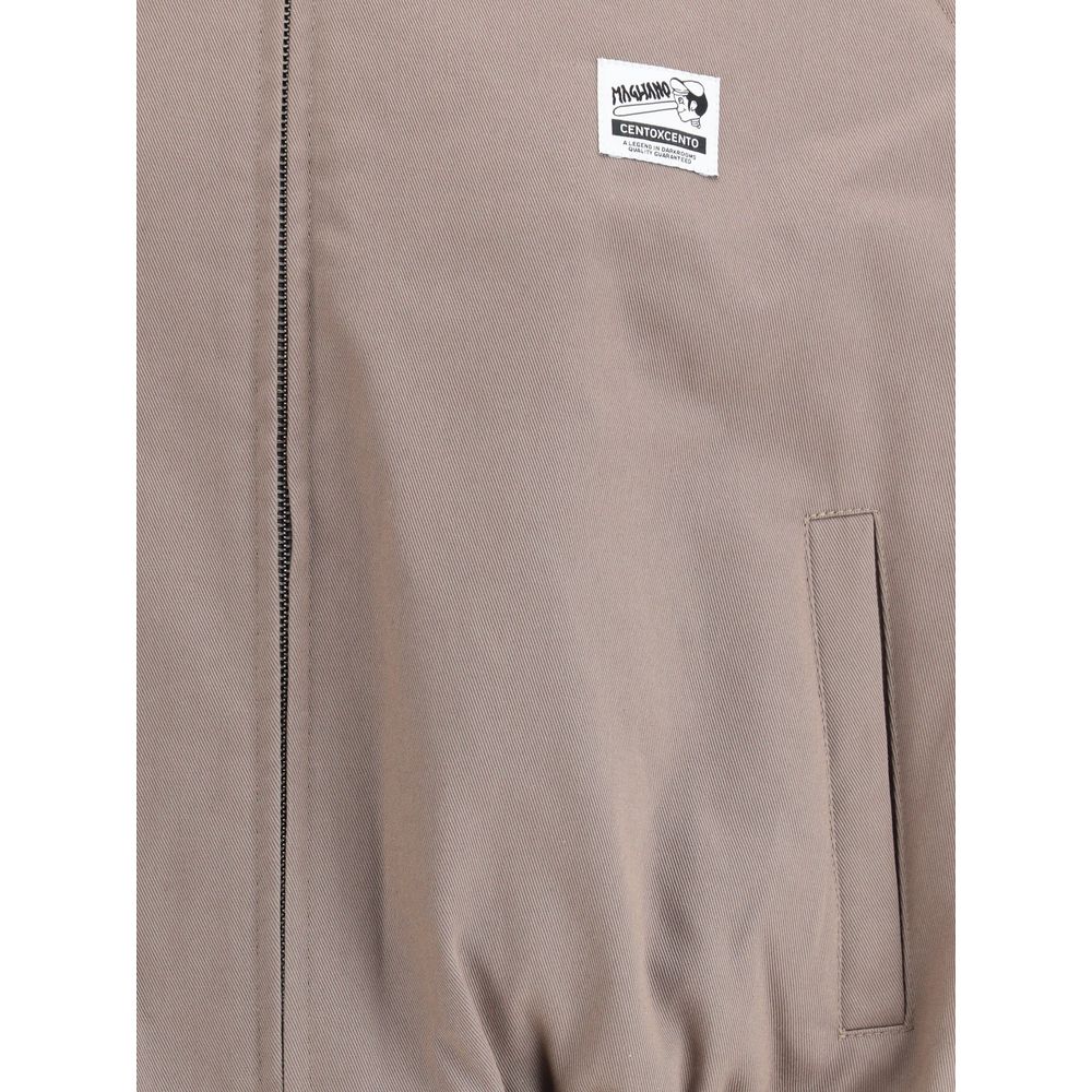 Magliano Bicolor Cotton Full-Length Jacket Magliano