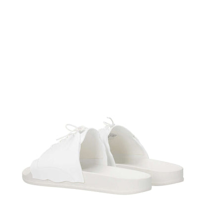 Maison Margiela White Cotton Slippers
