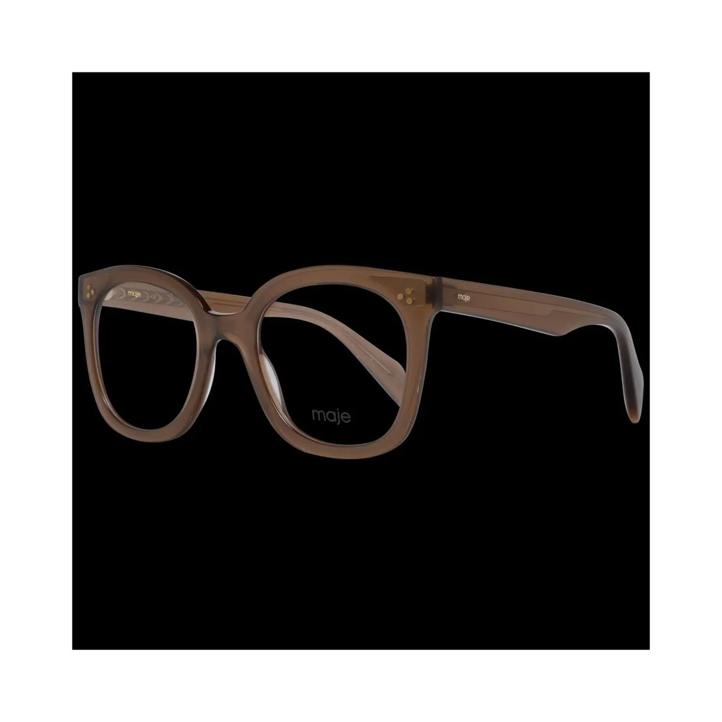 Maje Brown Plastic Glasses (Frames)1728,67400106144,Accessories,Brown,Glasses (Frames) - Glasses and Sunglasses - Accessories,Glasses and Sunglasses - Accessories,Maje,New with tags,Women