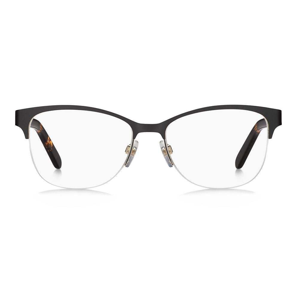 Marc Jacobs Black Metal Frames, women's glasses MARC-543-WR7, 50/16/140mm, black Havana color, stylish eyewear.