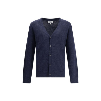 Margiela Blue Wool Cardigan