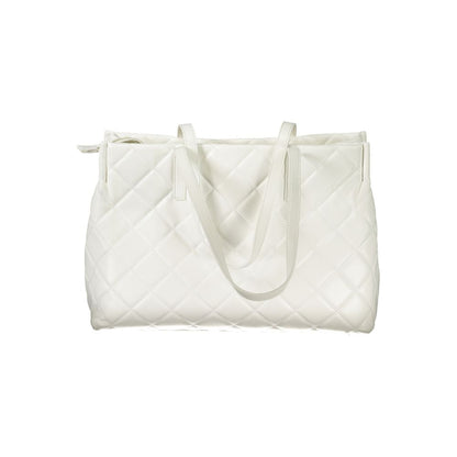 Mario Valentino Bianco Polyurethane Women Handbag