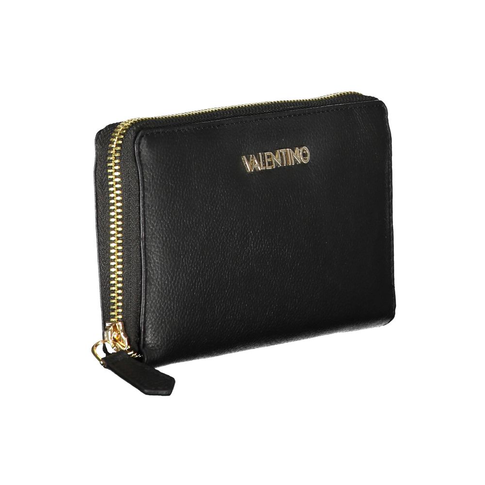Mario Valentino Black Polyethylene Wallet