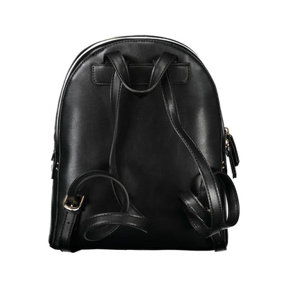 Mario Valentino Black Polyethylene Women Backpack