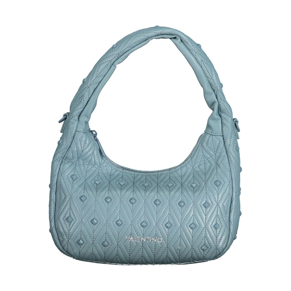 Mario Valentino Blue Polyurethane Women Shoulder Bag