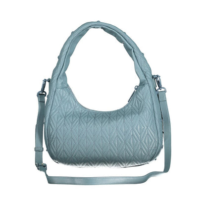 Mario Valentino Blue Polyurethane Women Shoulder Bag