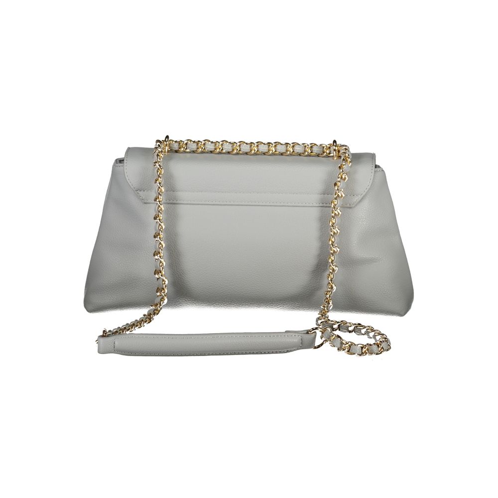 Mario Valentino Grigio Poliuretano Women Shoulder Bag