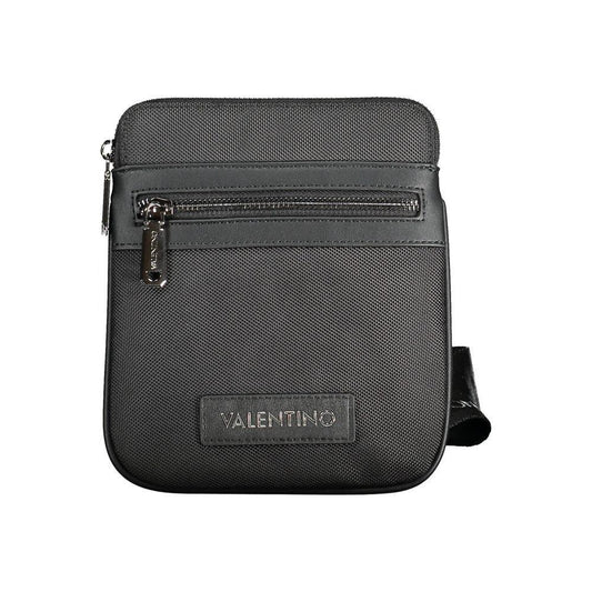 Mario Valentino Black Polyethylene Shoulder Bag 1728,67403481248,Bags,Black,Mario Valentino,Men,Men - Bags,New with tags,Shoulder Bags - Men - Bags Mario Valentino VA-29965