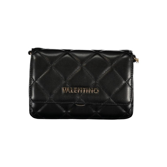 Mario Valentino Nero Polyurethane Women Shoulder Bag