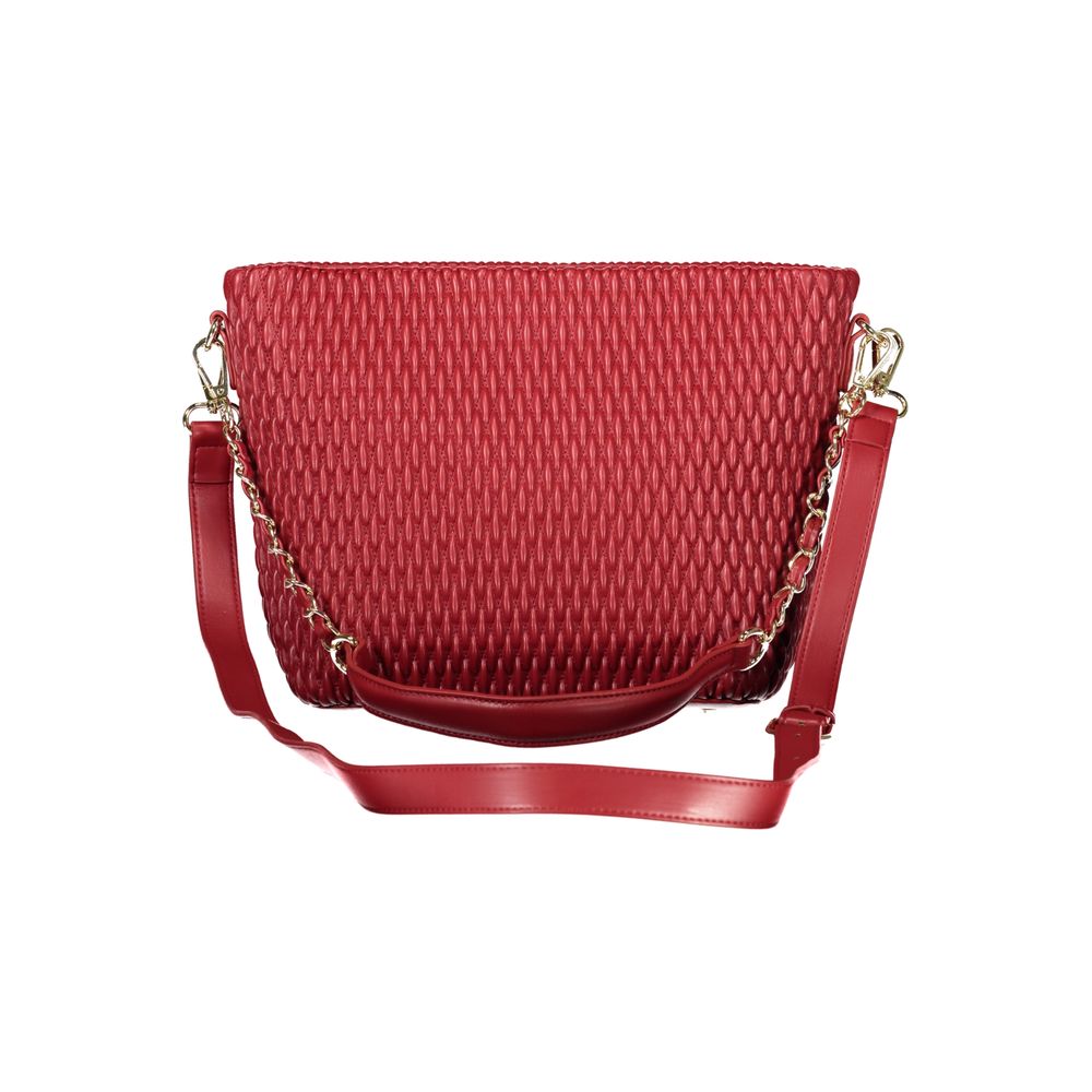 Mario Valentino Rosso Polyurethane Women Handbag