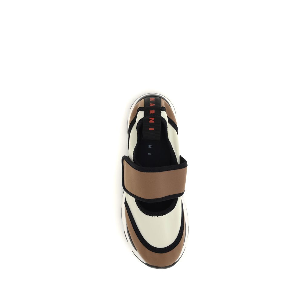 Marni Multicolor Polyamide Athletic Sneakers 1728,72470364320,Athletic - Sneakers - Shoes,EU36/US6,EU37/US7,EU38/US8,EU39/US9,EU40/US10,Marni,Multicolor,New with tags,Shoes,Sneakers - Shoes,Women