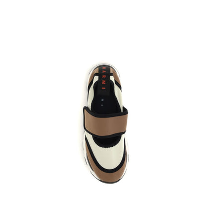 Marni Multicolor Polyamide Athletic Sneakers 1728,72470364320,Athletic - Sneakers - Shoes,EU36/US6,EU37/US7,EU38/US8,EU39/US9,EU40/US10,Marni,Multicolor,New with tags,Shoes,Sneakers - Shoes,Women