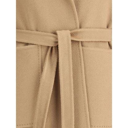 Max Mara Beige Cashmere Coat