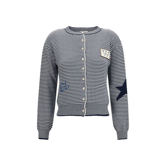Max Mara Multicolor Cotton Cardigan