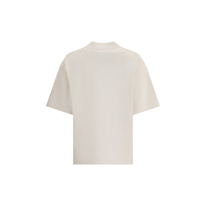 Max Mara White Polyester T-Shirt