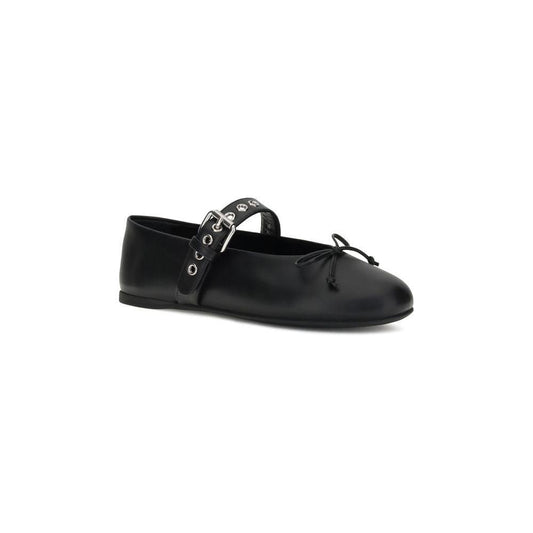 Miu Miu-Miu Miu Leather Ballerinas-1728,72470364320,Black,EU37.5/US7.5,EU38.5/US8.5,EU38/US8,EU39/US9,EU40/US10,Flat Shoes - Women - Shoes,Miu Miu,New with tags,Shoes,Women,Women - Shoes-MI-5F210EF005070F0002-EU37.5/US7.5