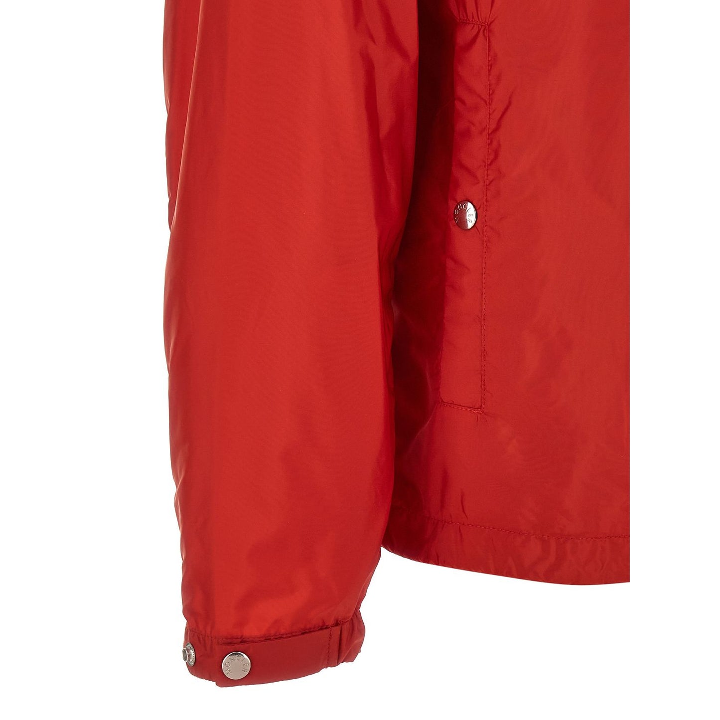 Moncler Red Polyamide Shell Jacket
