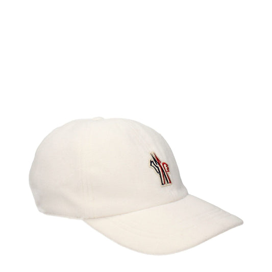 Moncler White Polyester Cap (Baseball Hat) 1728,75667636384,Accessories,Caps (Baseball Hat) - Hats - Accessories,Hats - Accessories,L,Men,Moncler,New with tags,White