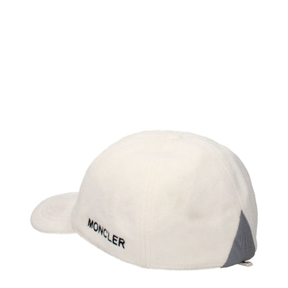 Moncler White Polyester Cap (Baseball Hat) 1728,75667636384,Accessories,Caps (Baseball Hat) - Hats - Accessories,Hats - Accessories,L,Men,Moncler,New with tags,White