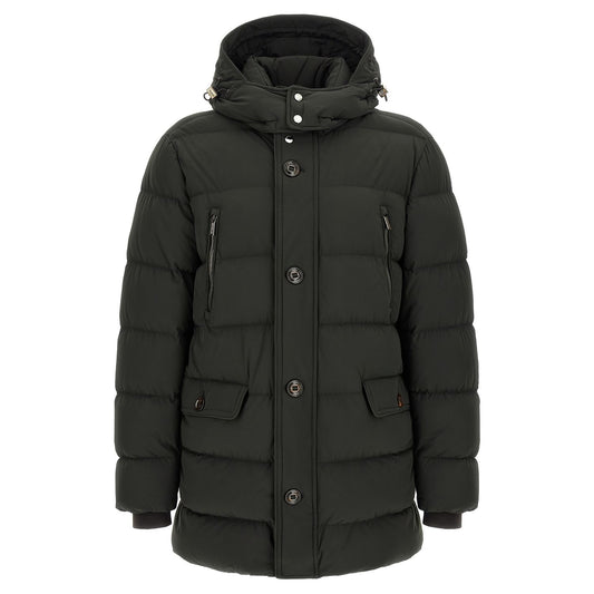 MooRER Bicolor Wool Full-Length Jacket