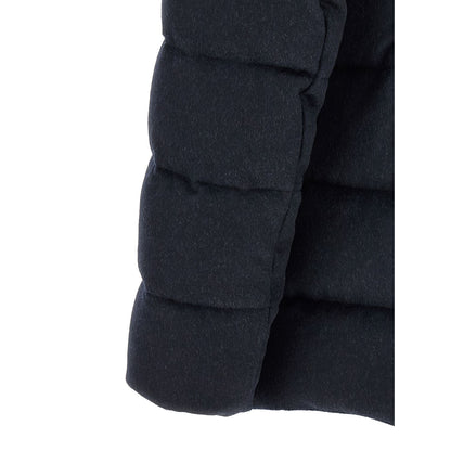 MooRER Blue Wool Full-Length Jacket