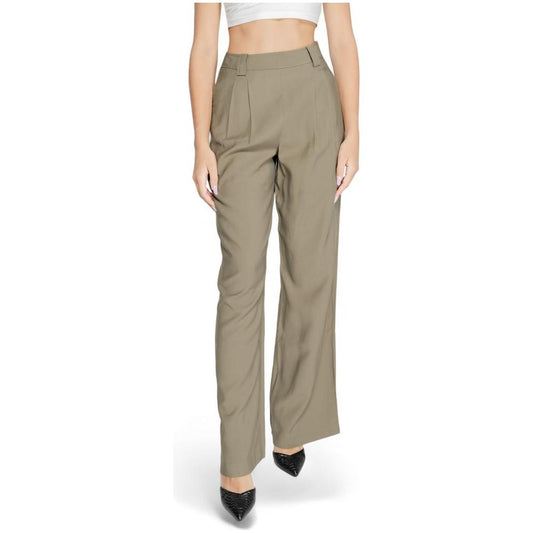 Morgan De Toi Morgan De Toi Green Cotton Jeans & Pant MO-14792600149-IT40|S 1728,71956299936,Clothing,Green,IT40|S,Jeans & Pants - Women - Clothing,Morgan De Toi,New with tags,Women,Women - Clothing