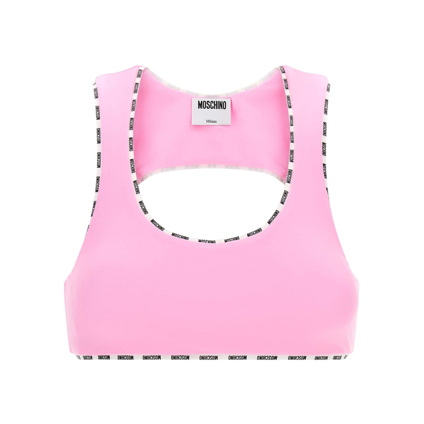 Moschino Multicolor Polyamide Sport Bra