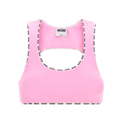 Moschino Multicolor Polyamide Sport Bra