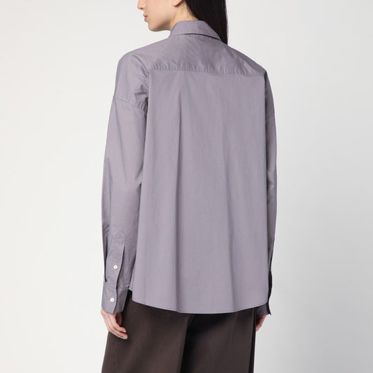 6397 New Uniform Taro-coloured shirt NT686CO/Q_6397-TARO_323