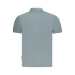 Napapijri Brown Cotton Men Polo Shirt