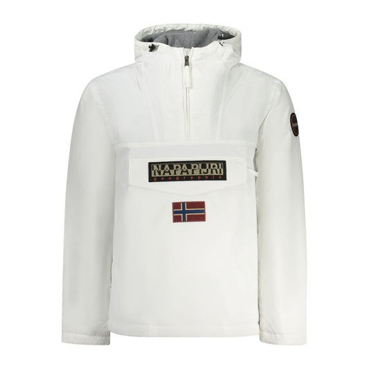 Napapijri White Polyamide Men Jacket